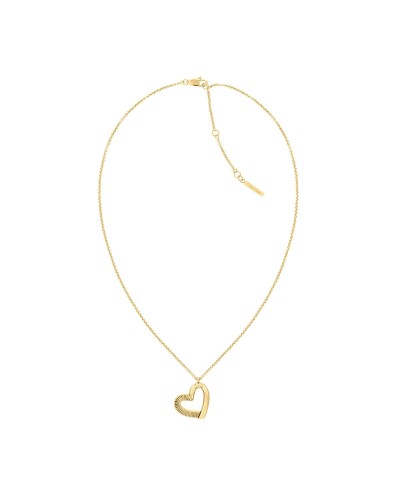 Calvin Klein Colgante Mujer Dorado - Joya Elegante y Refinada
