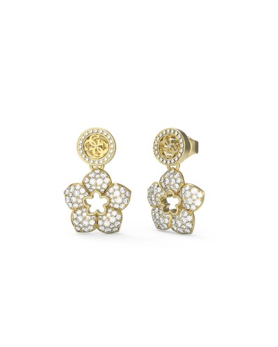 Guess Boucles d'oreilles Femme Dorées JUBE04471JWYGT-U - Élégantes et Lumineuses
