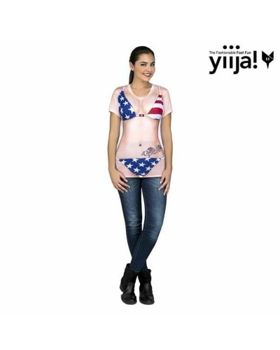 Costume Adulte Américain My Other Me - Déguisement Fête Thème USA
