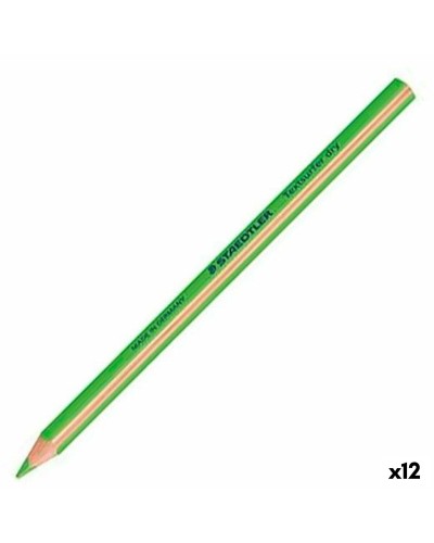 Fluoriscerende Markeerstift Staedtler Textsurfer Dry Groen (12 Stuks)
