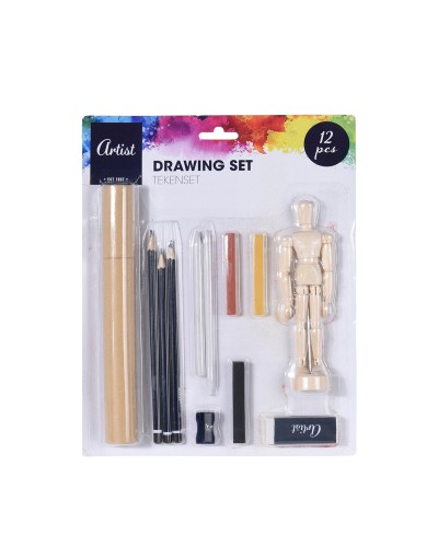 Tekenset Artist (12 Pcs)