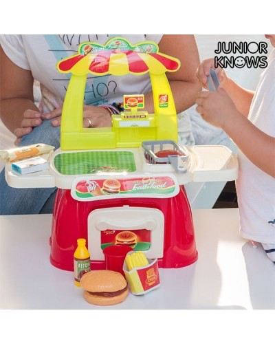 Fast Food Spielzeug für Kinder: Küchen- und Restaurantzubehör Set
