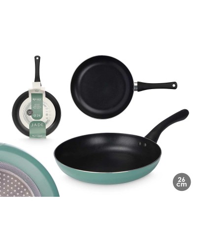 Sartén Antiadherente Kinvara Verde 26 cm para Inducción, Aluminio.
