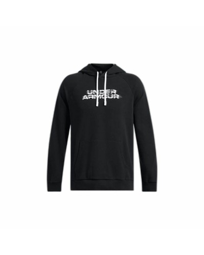 Under Armour Rival Flc Txtr Sudadera con Capucha Hombre Negro - Comodidad y Estilo

