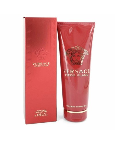 Versace Eros Flame Gel Douche Homme - Parfumé, Énergisant - 250ml
