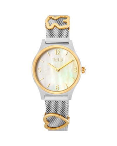 Montre Femme Tous 3000136000 Acier Argent et Rose - Élégante et Tendance
