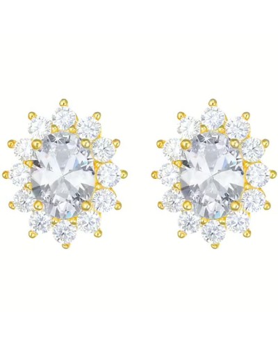 Amen Orecchini Donna Argentati ORLDMGBB - Gioielli Eleganti Made in Italy
