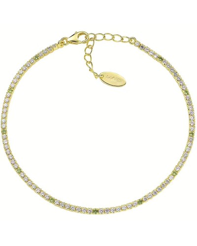 Amen Women's Necklace Rosary Silver 925 with Zircons - BT1G7BOL17
