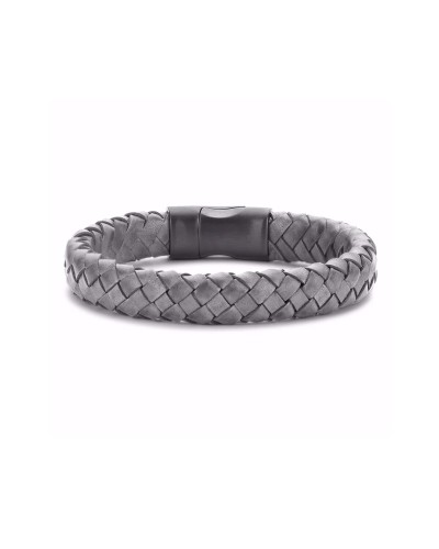 Frank 1967 Bracelet Homme Acier Inoxydable Noir - Design Moderne

