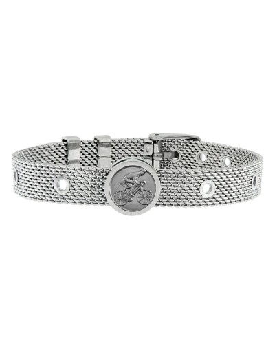 Talent Jewels Men's Silver Bracelet TJA-1-01-03-1-235 - Elegant Design
