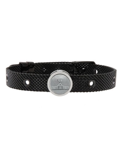 Talent Jewels Bracciale Uomo Nero Acciaio - Design Elegante e Resistente
