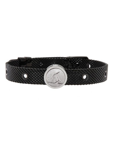 Talent Jewels Armband Herren Schwarz Edelstahl - Elegantes Design
