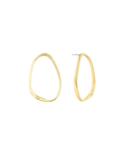 Calvin Klein Boucles d'oreilles Femme SCULPTURAL Or - Acier Inoxydable
