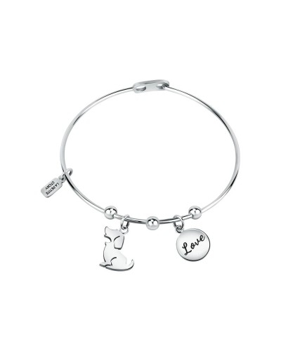 La Petite Story Pulsera de Mujer Plateada LPS05ASF65 - Elegante y Refinada
