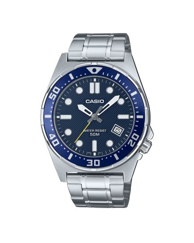 Casio Diver Homme 50M - Montre de Plongée Ø43.5mm - Style et Résistance
