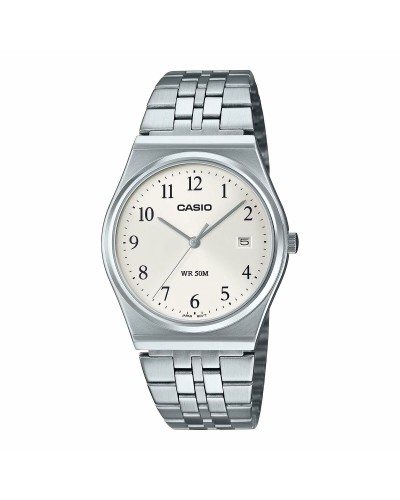 Casio MTP-B145D Herrenuhr Silber Ø35mm - Klassischer Stil
