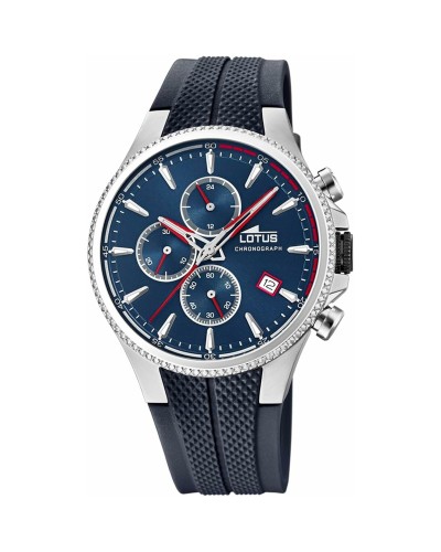 Lotus Reloj de Hombre 18621/1: Cronógrafo Acero Azul Deportivo
