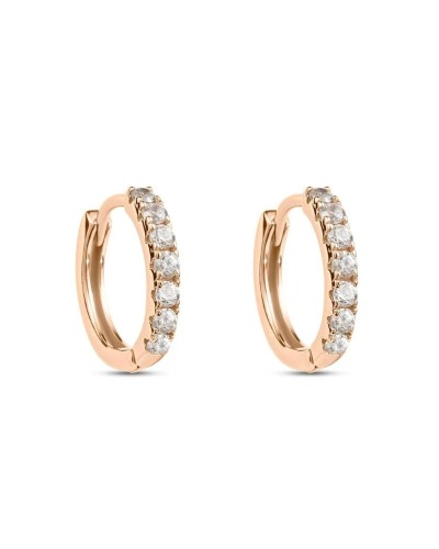 Stroili Women's Dangle Earrings Silver with Crystals - Elegant Jewelry
