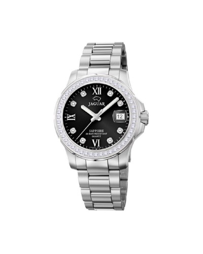 Jaguar Montre Homme J892/4 Noir Argenté - Design Élégant & Sportif
