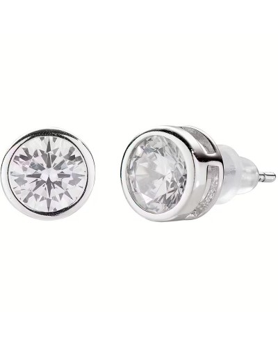 Amen Women's Earrings 925 Sterling Silver Tree of Life Zircons ELPT60BB
