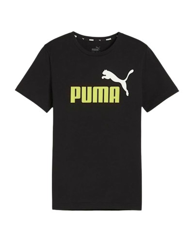 Puma Essentials+ Camiseta Niño 2 Colores - Algodón Transpirable Deporte
