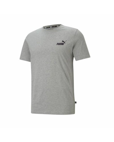 Puma Men's Short Sleeve Cotton Sports T-Shirt - Black
