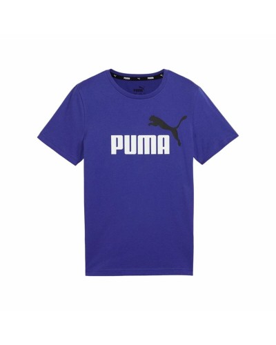 Puma T-shirt Enfant Essentials Logo Coton - T-Shirt de Sport Manches Courtes

