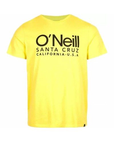 T-shirt med kortärm Herr O'Neill Cali Original Gul