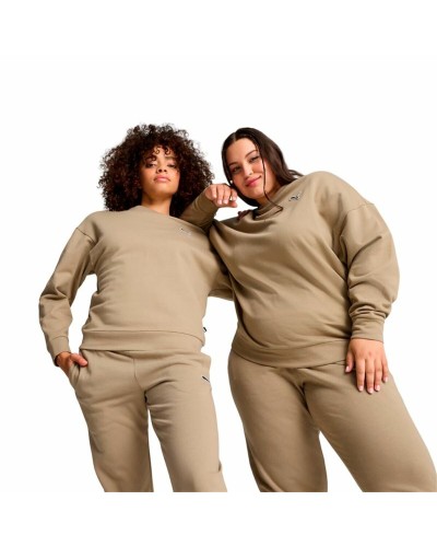 Puma Felpa Donna Girocollo Essential Fleece - Comfort Quotidiano
