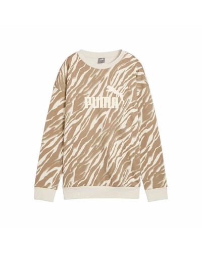 Puma Felpa Donna Essentials+ Animal AOP Crew - Sport & Casual
