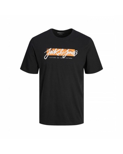 Jack & Jones Camiseta Niño Tiley Crew - Algodón Manga Corta Azul
