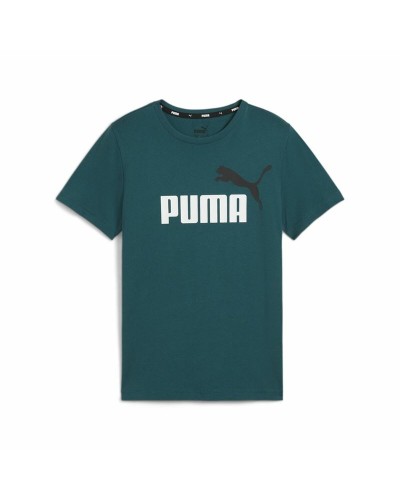Barn T-shirt med kortärm Puma Ess+ 2 Col Logo