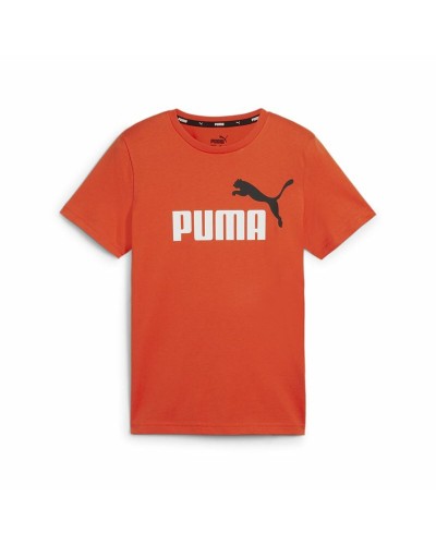 Barn T-shirt med kortärm Puma Essentials+ 2 Col Logo