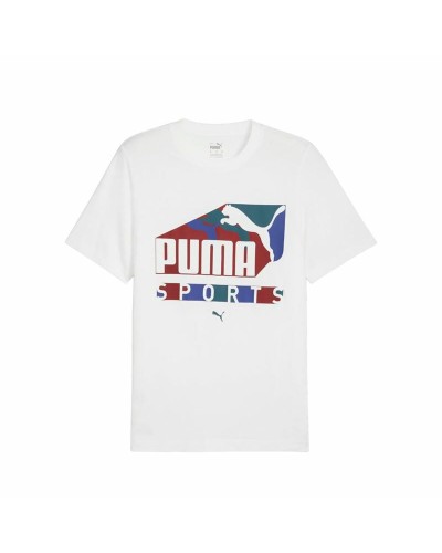 Puma Camiseta Hombre Blanca Manga Corta - Sport & Casual
