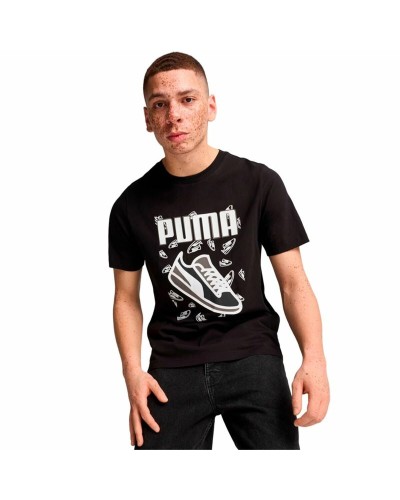 T-shirt med kortärm Herr Puma Graphics Sneaker