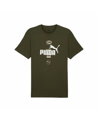 Heren-T-Shirt met Korte Mouwen Puma Puma Power Graphic