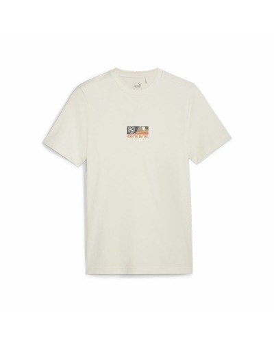 Puma T-shirt Homme Manches Courtes Coton Respirant - Sport & Décontracté
