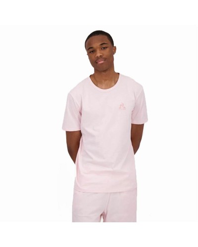 Le Coq Sportif Camiseta de Manga Corta N°3 para Hombre - Algodón Casual Sport
