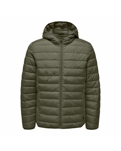 Only & Sons Men's Jacket Onsbrody Quilt Olive - Sporty & Warm
