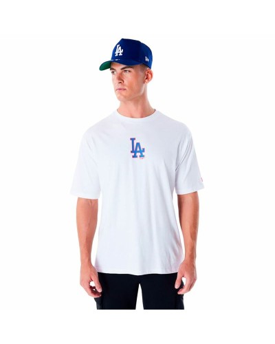 Camiseta de Hombre New Era MLB LA Dodgers - Manga Corta World Series Azul
