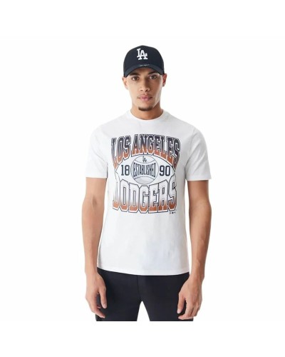 New Era Camiseta Hombre Manga Corta Algodón - Casual Deportiva Negra
