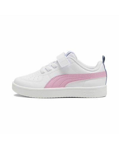 Puma Rickie Zapatillas de Tenis Niño: Blanco, Casual, Cómodas
