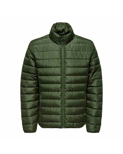 Träningsjacka Herr Only & Sons Onsbrody Quilt Vd Oliv