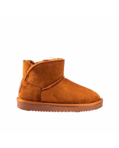 XTI Stivaletti Donna Marrone - Eco Pelle, Tacco Basso - Casual Elegante
