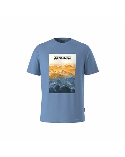 Miesten T-paita Napapijri S-Rollin Ss Indigo