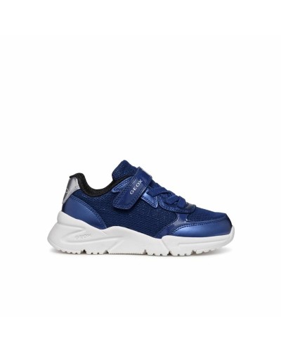 Geox Loftus C: Scarpe Tennis Casual Bambino Azzurro - Traspiranti & Comode
