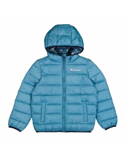 Champion Sportjacke Herren Hooded Hellblau - Kapuzenpullover
