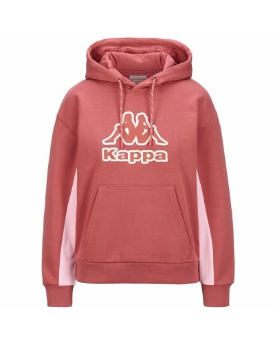 Kappa Felad Felpa Donna Beige con Cappuccio - Casual & Sport
