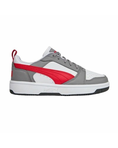 Puma Rebound V6 Grigio: Scarpe Tennis Bambino Casual - Comfort & Stile
