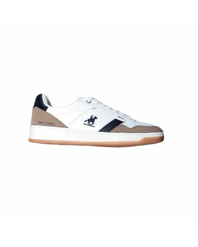 U.S. Grand Polo Chaussures Tennis Décontractées Mix Blanc - Gymnastique Sportive
